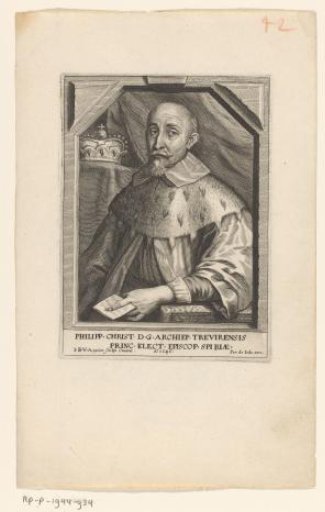 Portrait of Philip Christoph von Sötern