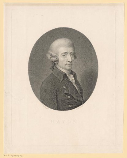 Portrait of Joseph Haydn