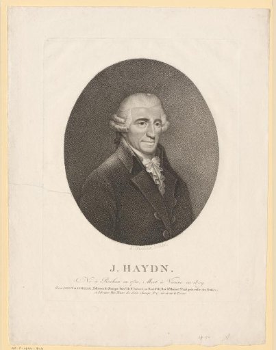 Portrait of Joseph Haydn