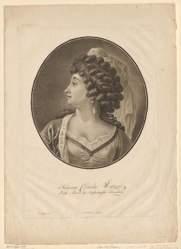 Portrait of Johanna Cornelia Wattier