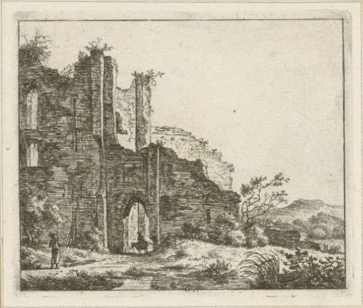 Landscape with a ruin