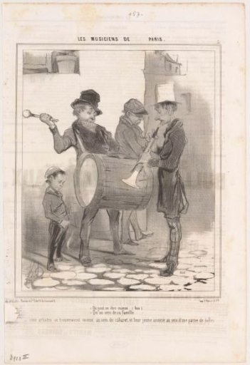 Four Street Musicians