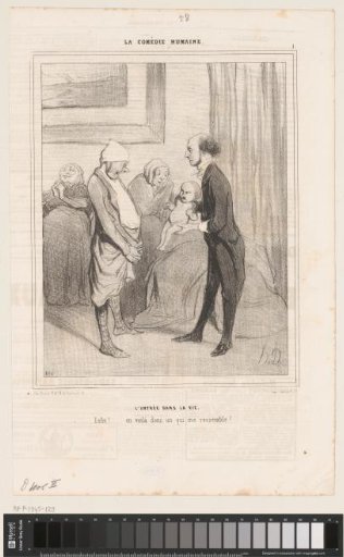 Doctor Shows a Father His Newborn Child