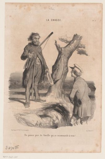 Hunter ambushed by a robber with a rifle