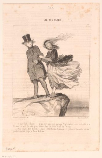 Man and woman on the edge of a cliff