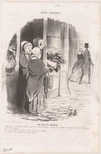 Three women talking about a couple