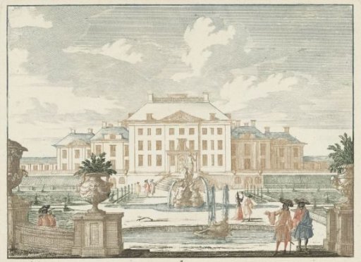 View of the rear of Het Loo Palace