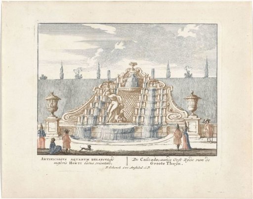 Fountain in the gardens of Het Loo Palace