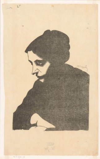 Portrait of an unknown woman