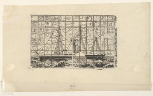 Paddle-steamer (upper sheet)