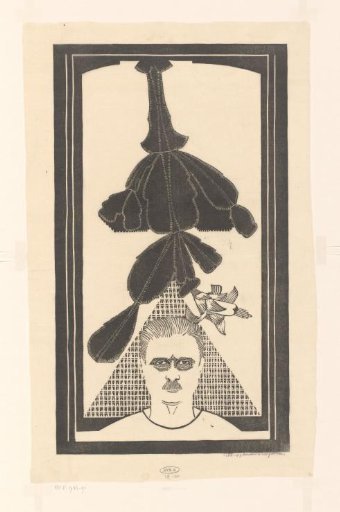Self-Portrait with Cactus
