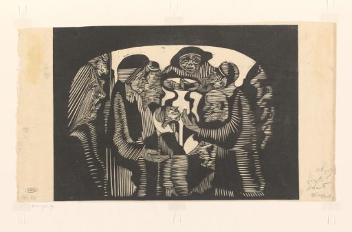 Group of Figures in an Arch