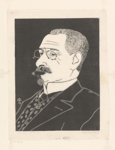 Portrait of an Unknown Man with a Cigar