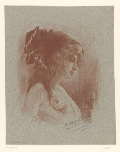 Portrait of an unknown woman