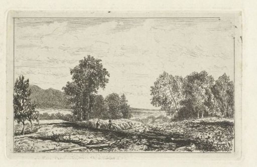 Landscape with two figures