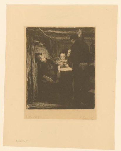 Death Takes a Man from His Family