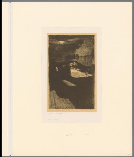 Four Men Sitting Around a Table