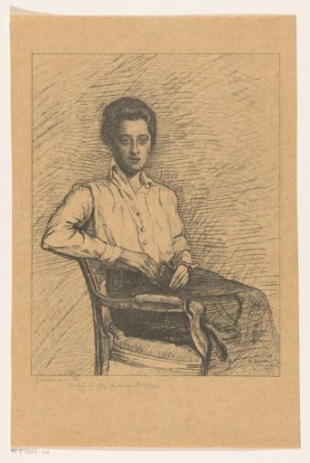 Portrait of B. van der Meulen