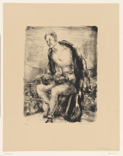 Seated boxer
