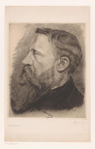 Portrait of Constantin Emile Meunier