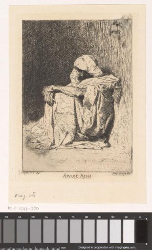Seated Arab Man