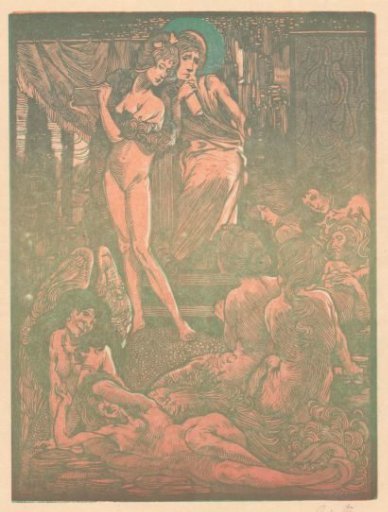 Nine Fantastic Female Figures