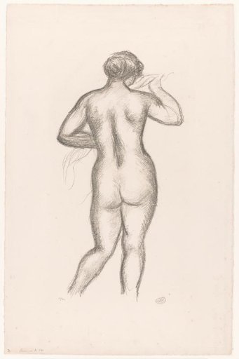 Female Nude Seen from Behind