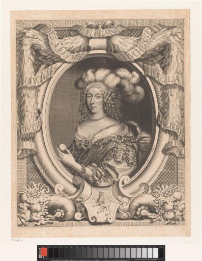 Portrait of Françoise-Louise de La Baume Le Blanc, Duchess of La Vallière