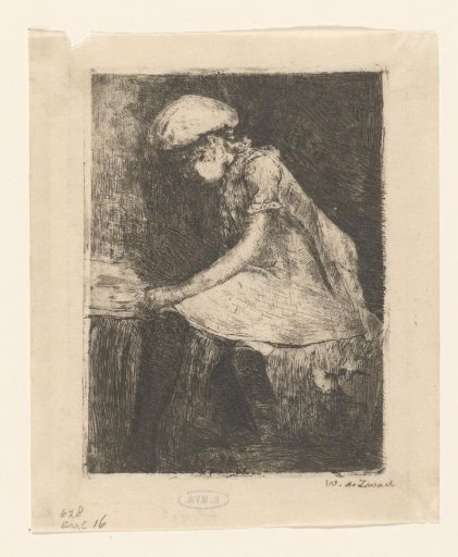 Reading Girl (in Profile)