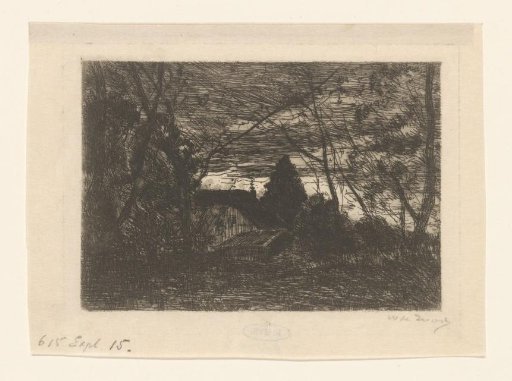 Landscape with Farmhouse