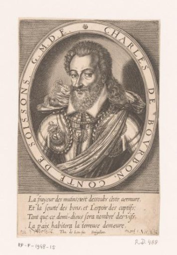 Portrait of Charles de Bourbon, Count of Soissons