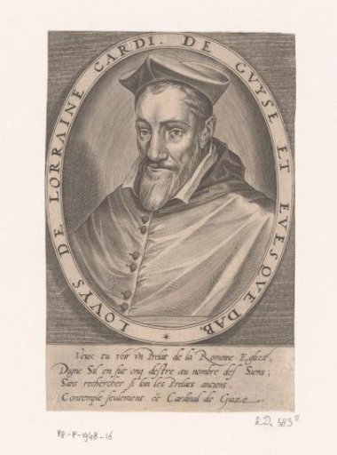 Portrait of Louis I, Cardinal of Guise