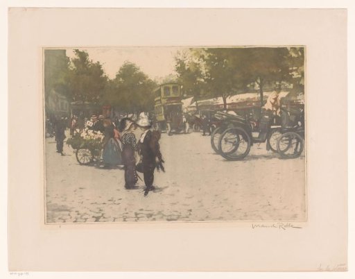 Street view in Paris