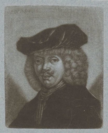 Bust of a man with a cap