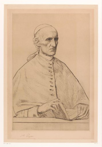 Portrait of Cardinal Henry Edward Manning, Archbishop of Westminster