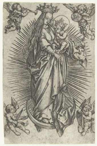 Madonna on the Crescent Moon
