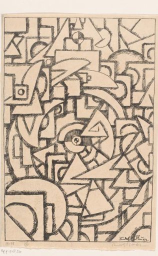 Composition with Geometric Forms