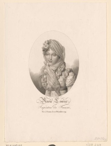 Portrait of Marie Louise of Austria