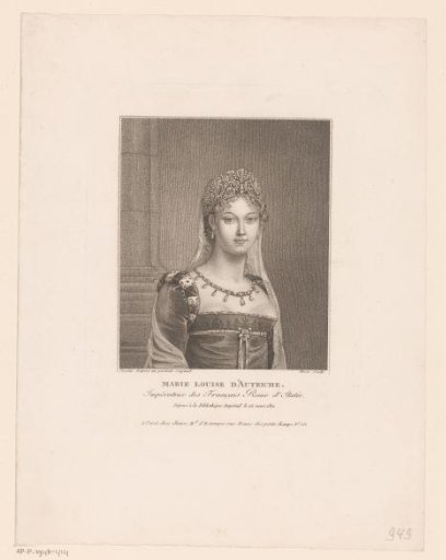 Portrait of Marie Louise of Austria