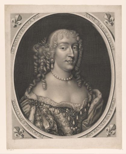 Portrait of Anne Marie Louise d'Orléans
