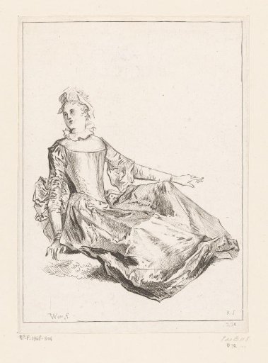 Seated lady