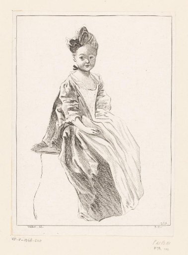 Seated girl
