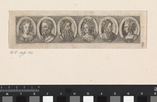 Frisian with Six Portraits