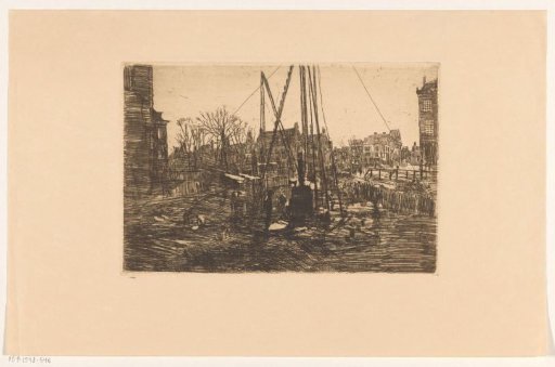 Piling work in the Raadhuisstraat in Amsterdam