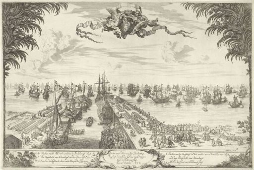 Fleet of William III at Hellevoetsluis, 28 October 1688