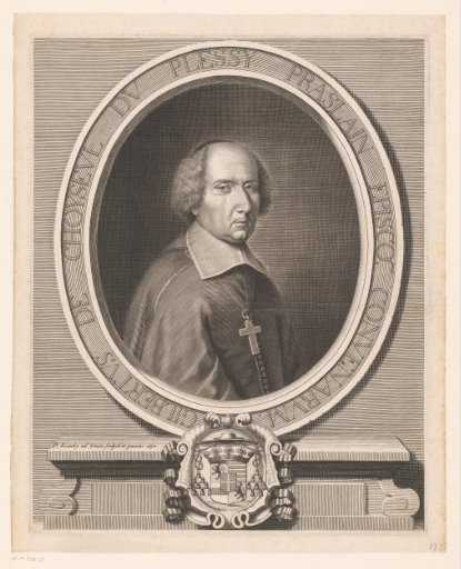 Portrait of Gilbert de Choiseul Duplessis Praslin