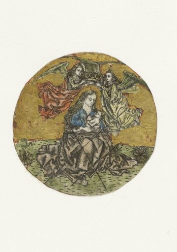 Madonna Crowned by Two Angels