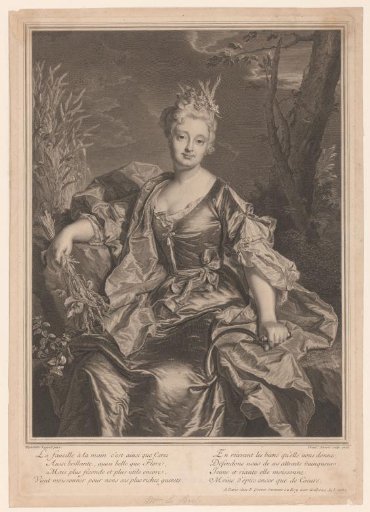 Portrait of Marguerite Henriette de La Briffe Le Bret as Ceres
