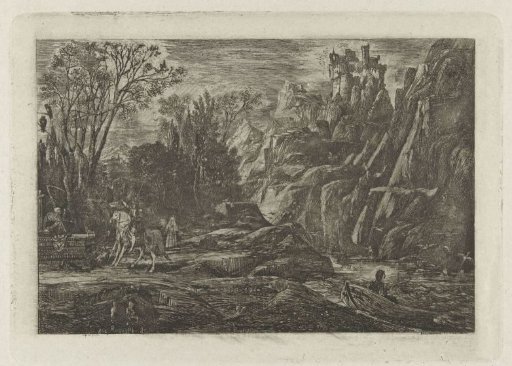 Rider and Death in the Landscape