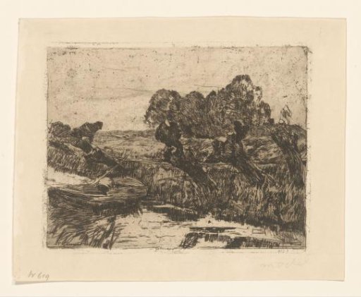 Willows by a Ditch